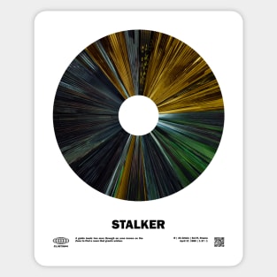 minimal_Stalker Warp Barcode Movie Sticker